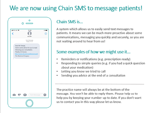 chain text messages